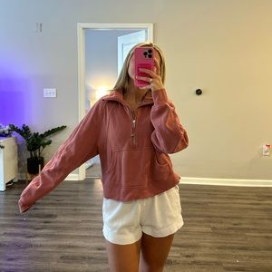 Lululemon Scuba Oversized Funnel-Neck Half Zip